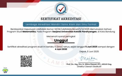 Program Studi Matematika dan Fisika Raih Akreditasi Unggul dari LAMSAMA