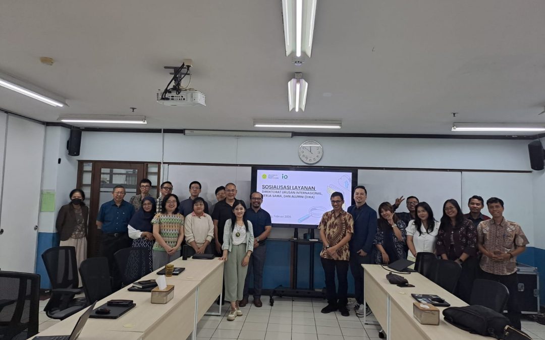 Kunjungan Direktorat Urusan Internasional, Kerja Sama, dan Alumni (DIKA) ke Fakultas Sains 