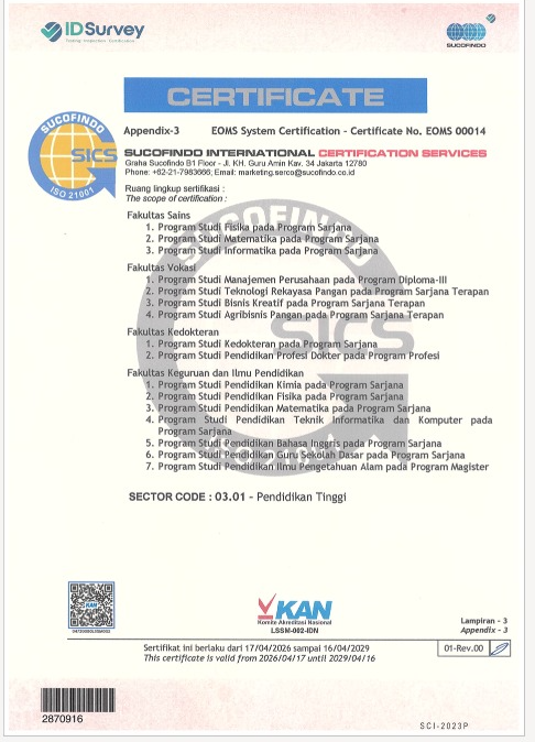 Universitas Katolik Parahyangan (UNPAR) Meraih Sertifikasi Internasional ISO 9001:2015 dan 21001:2018